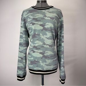 ANTHROPOLOGIE Sol Angeles Women’s Sol Camo Pullover in Size Medium